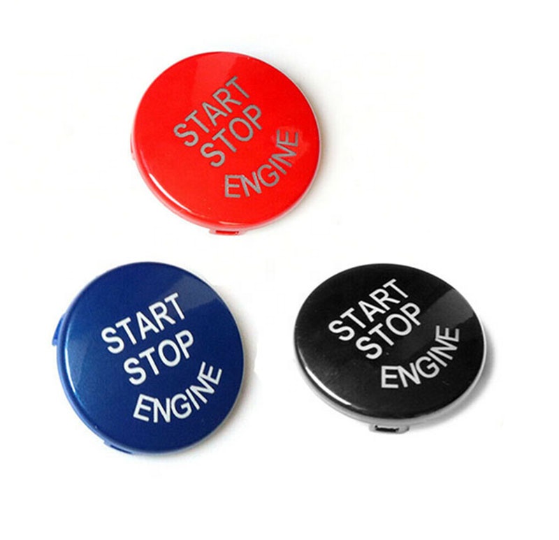 Кнопка включения выключателя двигателя автомобиля замена крышки подходит для BMW 1 3 5 серии X5 6 E90 E91 E92 E93 E60 E84 E83 E70 E71 E72 E89