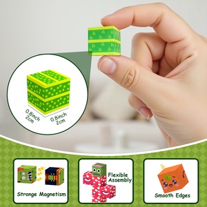 Construcción de bloques de construcción magnéticos de plantas <span class=keywords><strong>para</strong></span> regalo STEM - Product Image 4