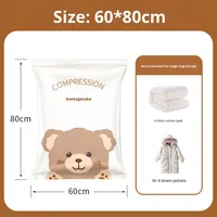 Sacs de compression sous vide en matériau PA+PE pour usage domestique, pour vêtements, couettes, vestes, rangement avec pompe électrique, modèle 536