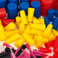 Kit d'assortiment de bouchons coniques en caoutchouc de silicone 100 pièces pour masquer les trous pendant le revêtement en poudre, la peinture, le dynamitage des médias