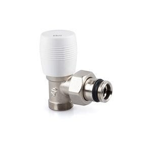 Valvola Angolare a Controllo Manuale Serie Italia per Collegamento Tubi in Rame e Multistrato 3/8'-1/2' per Fluidi Oleosi, Acqua e Gas - Product Image 2