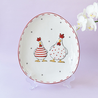 Service de table BONWILL Happy Farmhouse, ensemble de vaisselle en céramique avec motif d'animaux mignons, tasse à café mignonne