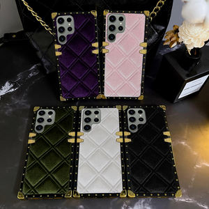 Custodia per telefono con Design in velluto di lusso per Samsung S23 S22 S21 Note 20 Ultra Note 10 Plus A14 A24 A34 A54 A12 A13 A23 A33 A53 A73 A72 <span class=keywords><strong>A</strong></span> - Product Image 2