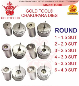 Boules de bijoux Chakupara, matrices pour boules ondulées de bijoux - Product Image 3