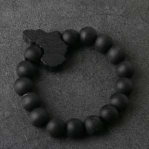 Wholesale <strong>11mm</strong> Ethnic Style Natural Pine Stretch <strong>Beads</strong> Africa Map <strong>Bracelet</strong> Unisex - Product Image 5