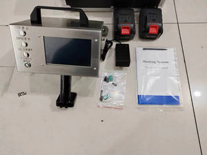 Fabrik preis Tragbare Punkts trahl pneumatische Flüssiggas flasche Datums markierung maschine Handnummer Metall maschine - Product Image 3