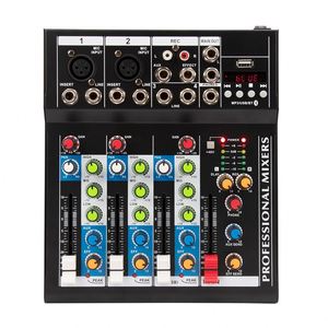 Mélangeur Audio professionnel à 7 canaux avec 99 effets DSP, 48V Phantom MP3, puissance équilibrée à 7 bandes pour <span class=keywords><strong>Studio</strong></span>/DJ - Product Image 6