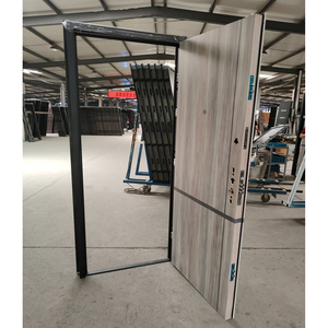 <span class=keywords><strong>Porte</strong></span> simple intérieure TECHTOP <span class=keywords><strong>en</strong></span> <span class=keywords><strong>bois</strong></span> massif noir mat, insonorisée, pour chambre et <span class=keywords><strong>atelier</strong></span>, finition minimaliste - Product Image 2
