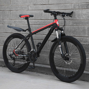 Vélo de montagne tout-terrain 24 vitesses, frein à disque, jante en alliage d'aluminium, longueur de cadre en acier de 1,6 m pour le cyclisme d'<span class=keywords><strong>aventure</strong></span> - Product Image 4