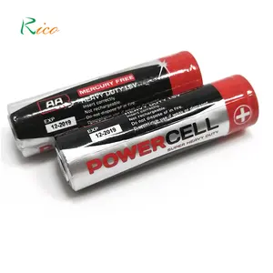 슈퍼 파워 탄소 아연 PVC 재킷 카메라 배터리 저렴한 가격 1.5V AA R6 건전지