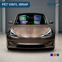 Film de protection en vinyle PET brun de qualité supérieure pour voiture, autocollant de protection en PVC pour toute la carrosserie, accessoires de tuning automobile