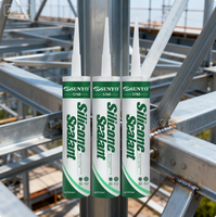 SUNYO S760 Perekat Sealant Silikon Tahan Air Bersertifikasi ISO 300ml Cepat Kering Netral Satu Komponen untuk Konstruksi dan Pengemasan