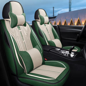 Housses de siège de voiture universelles en cuir de luxe Accessoires de voiture intérieurs pour revêtement de siège <span class=keywords><strong>Mustang</strong></span> Premium - Product Image 3