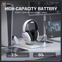 Casque de jeu sans fil en gros ONIKUMA GT836 Léger Haute fidélité Longue durée de vie de la batterie Casque de jeu avec micro