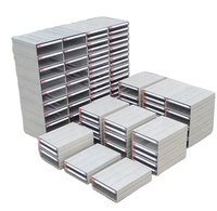 Organizador de escritorio de papelería de estudio de diseño moderno Caja de clasificación de archivos de papel A4