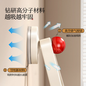 Cesta para toallas montada en la pared Tiandiyu, diseño minimalista de acero al carbono, organizador de almacenamiento ventilado para baño, capacidad de 5-10kg - Product Image 2