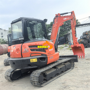 Excavadora Hidráulica Usada en Japón para KX165-5 2018, Miniexcavadora de 6 Toneladas con Motor V2607-DI de 20KW para Agricultura y Silvicultura - Product Image 4