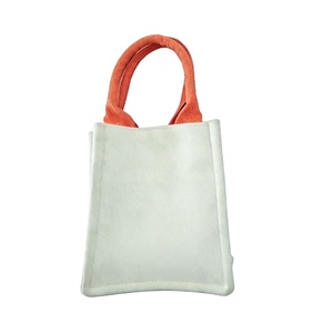 Sac bandoulière rigide en toile structurée personnalisé pour téléphone portable, motif lettres, fermeture à bouton, poignée longue pour téléphone portable - Product Image 1