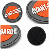 Écussons en caoutchouc 3D personnalisés avec logo en relief, étiquettes souples à coudre pour vêtements, chapeaux, sacs, chaussures, accessoires, vente en gros, écussons de marque