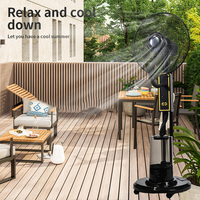 Ventilateurs brumisateurs sur pied télécommandés de 16 pouces et refroidisseurs d'air domestiques avec vitesse de ventilation réglable – Vente directe usine