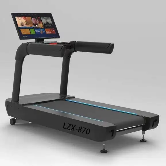 Motorized Running Machine /3.0 horse power sport Treadmill with TV for fitness walking