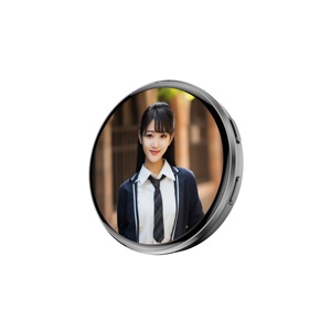 Badge intelligent personnalisable avec écran tactile TFT, en plastique, rechargeable par USB, sans caméra - Product Image 4