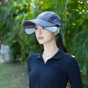 หมวกเบสบอล PE ป้องกันแสงแดดสำหรับฤดูร้อน แบบขายส่ง สั่งทำได้ พร้อมช่องสำหรับรวบผมหางม้า เหมาะสำหรับกีฬากอล์ฟและวิ่ง - Product Image 6