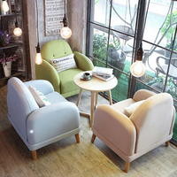 Table de salle à manger commerciale en bois massif de style nordique, combinaison table et chaise pour bar, bibliothèque, café, restaurant, avec banquette et canapé