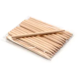 Dalian 114mm China Branded Round Birch Wood Wooden Ice Lolly Sticks