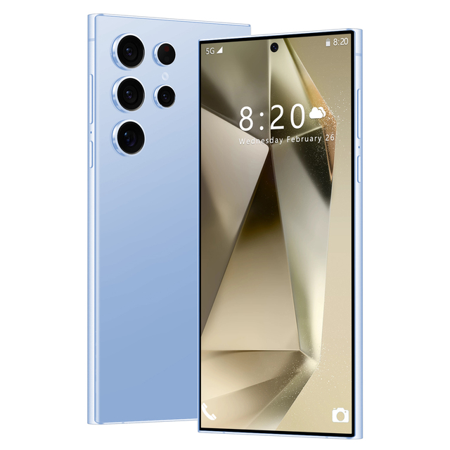 S24 5G Mobile Phone Hot Sale 7-Inch HD Display 16+1TB Storage Deca Core CPU 108MP Rear Camera 65W Quick LTE CDMA 13 Pro New