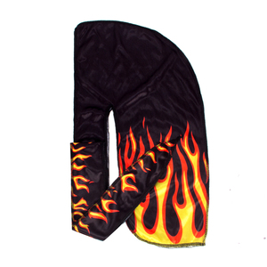 <span class=keywords><strong>Durag</strong></span> personnalisé flamme rouge avec logo <span class=keywords><strong>Durag</strong></span> personnalisé soyeux Designer <span class=keywords><strong>Durag</strong></span> vente en gros Hip Hop <span class=keywords><strong>bleu</strong></span> feu Durags pour hommes - Product Image 2