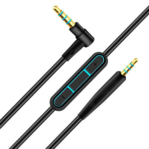 Cable de Audio Compatible con <span class=keywords><strong>Auriculares</strong></span> QC25 Over-ear, QC15/QC3/AE2, Cable de Actualización con Interfaz de 3.5mm, Control de Volumen, Reproducción/Pausa - Product Image 5