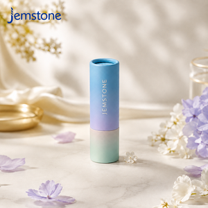 Customized Eco-friendly Kraft Paper Lip Balm Tube Empty <b>Refillable</b> Lipgloss Twist up Paper Cardboard Tube Container - Product Image 1