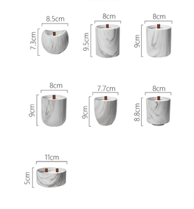 Bougie d'intérieur en béton, style moderne créatif, robuste pour la fabrication artisanale de bougies - Product Image 2