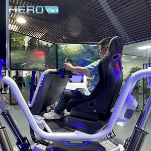 Máquina de Arcade HeroVR AR Track, <span class=keywords><strong>Simulador</strong></span> de Carreras de Coches con 3 Pantallas y Conducción Hidráulica - Product Image 3