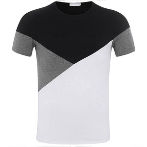 เสื้อยืดผ้าฝ้ายสำหรับผู้ชายทรงโอเวอร์ไซซ์ธรรมดาพิมพ์โลโก้ได้ตามต้องการ - Product Image 1