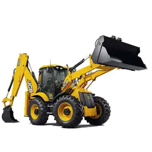 Fairly Used backhoe loader JCB 4x4 wheel 20 ton backhoe loader JCB 3CX 4CX backhoe excavator loader
