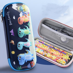 Estuche de Papelería Multicapa 3D de Dibujos Animados para Escuela Primaria, Estuche de Lápices Eva Multifuncional de Gran Capacidad para Niños - Product Image 6