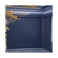 Volets intérieurs isolants modernes Volets roulants personnalisés en alliage d'aluminium Volets roulants de sécurité et auvents Fenêtre