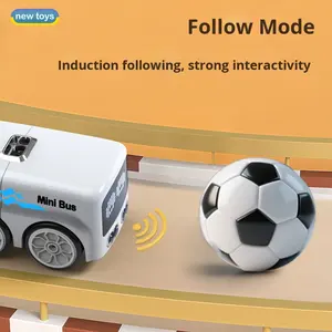 Mini bus jouet intelligent avec capteur, musique, reconnaissance gestuelle, évite automatiquement <span class=keywords><strong>les</strong></span> lignes de patrouille, obéit aux commandes, en plastique - Product Image 4