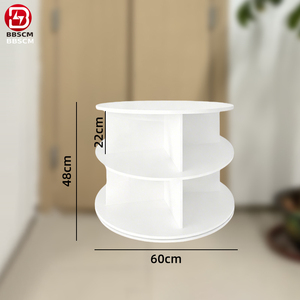 Multifunctional 360 Rotating Display <strong>Rack</strong> Bedroom Living Room <strong>Shoe</strong> Cabinet Pvc <strong>Storage</strong> Holders Bag <strong>Rack</strong> <strong>Shoe</strong> <strong>Racks</strong> For Home - Product Image 3