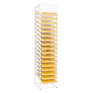 Tùy chỉnh Multilayer cửa hàng văn phòng 12x12 A4 bản sao gói Túi giấy gói sổ lưu niệm văn phòng phẩm kim loại dây <span class=keywords><strong>Rack</strong></span> hiển thị đứng - Product Image 1