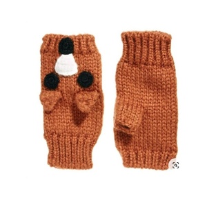 Moufles d'hiver personnalisées pour enfants Moufles d'animaux au crochet Mitaines de renard au crochet faites à la main pour enfants - Product Image 4