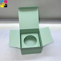 Boîte d'emballage cosmétique de qualité supérieure, boîte en papier d'art, boîte à parfum, boîte à huile essentielle avec doublure personnalisable