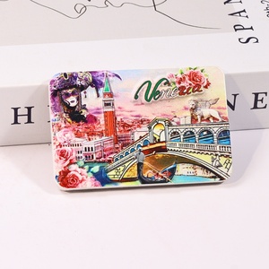 Personalizzato personalizzato Logo 3D stampato Italy venezia Basilica di San Marco Souvenir resina poliresina magnete per frigo magnete per frigo - Product Image 2