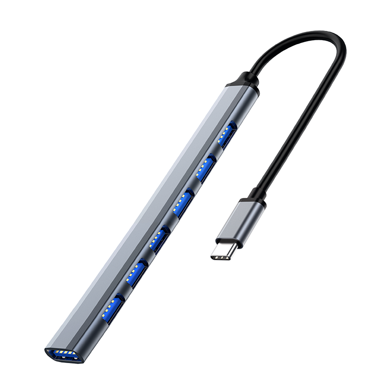 USB C สีเทา