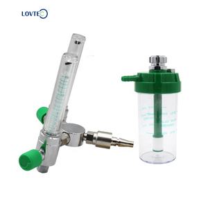 ATOR-14 الطبية الأكسجين مزدوجة أنبوب مقياس الجريان اسطوانة غاز استشعار الضغط الأخضر - Product Image 2