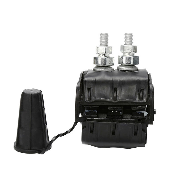 SENTUO SL400 95-400 35-300 1KV Male/Female Brass Waterproof IP68 Insulation Piercing Clip Clamp Dual Bolts Connector