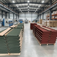 Tuiles de toiture en aluminium et zinc Milano, légères et de qualité supérieure, revêtues de pierre, pour les villas, les bungalows et les maisons modernes au Ghana