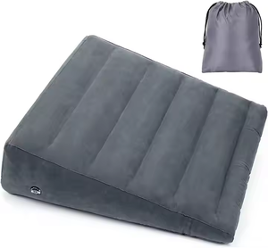 Cuscino portatile del cuneo di viaggio per la seduta nel letto, cuscini gonfiabili del cuneo per i viaggi, cuscino del cuneo di saltare sotto il cuscino del ginocchio - Product Image 3